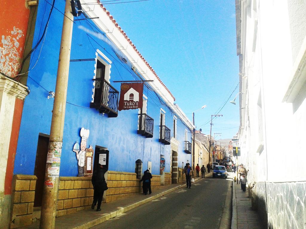 Hostal Tukos La Casa Real Потосі Екстер'єр фото